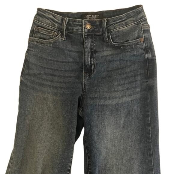 Judy Blue Jeans Women’s 0/24 Stretch Relaxed Medium Wash Style # JB88592 - Picture 3 of 6